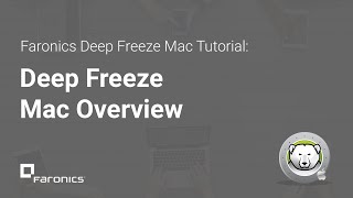 Deep Freeze Mac Tutorials Deep Freeze Mac Overview [upl. by Kantor]