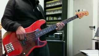 Cant Hide Love  DAngelo  Bass Cover  Fender Precision [upl. by Ahsoek]