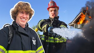 I Became a Firefighter For 24 Hours [upl. by Lukey]