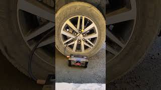 Inflating tires Fortuner  Mastering Tire Inflation A StepbyStep Guideshorts shortvideo [upl. by Puna874]