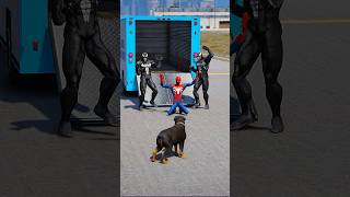 Superman Saves Spiderman  GTA V  shorts 99 [upl. by Chelsae]