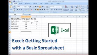 Excel HowTo Starting a Basic Spreadsheet [upl. by Atiuqa]