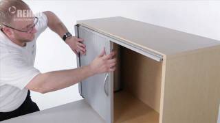 Installing a Single Horizontal Tambour Door With Spiral Track [upl. by Ume585]