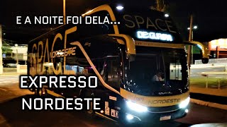 EXPRESSO NORDESTE EM PESO NA RODOVIÁRIA DE LONDRINAPR  MOVIMENTAÇÃO DE ÔNIBUS DAS 2245 ÀS 2340 [upl. by Yclehc]