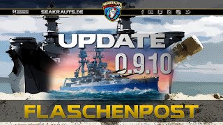 UPDATE 0910 Im Detail  deutsch  World of Warships [upl. by Kcirdla]