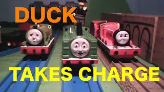 TrackMaster Thomas amp Friends Remakes Duck Takes Charge US [upl. by Florry]