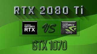 RTX 2080 Ti vs GTX 1070 Benchmarks  Gaming Tests Review amp Comparison  53 tests [upl. by Kikelia]