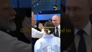 Only Modi allowed to touch Putin 😂 [upl. by Razatlab]