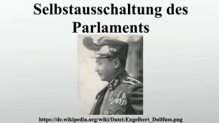 Selbstausschaltung des Parlaments [upl. by Adahsar]