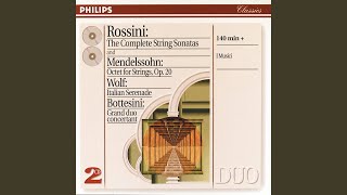 Rossini Sonata a quattro No 1 in G 2 Andantino [upl. by Htebasil713]