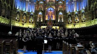 The Biebl quotAve Mariaquot at Notre Dame Basilica in Montreal [upl. by Eelsew498]