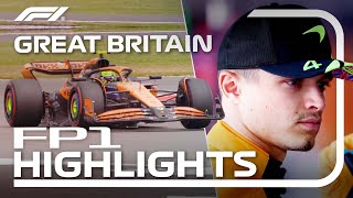 FP1 Highlights  2024 British Grand Prix [upl. by Aynam]