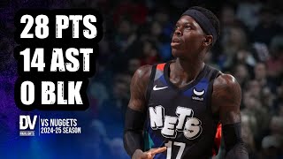 Dennis Schröder vs Nuggets 28 pts 14 ast 0 blk  Oct 29 2024  Regular Season [upl. by Ekud]