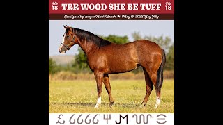 2024 Return to the Remuda Sale Hip 18 TRR Wood She Be Tuff [upl. by Davine]