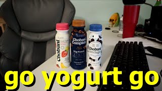 Chobani Yogurt Drinks Review [upl. by Etty]