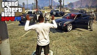 GTA SAPDFR  DOJ 10  Assaulting Civilians Criminal [upl. by Ailelc]