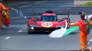 FERRARI WIN THE 24H OF LE MANS  Final Commentary [upl. by Eiggep643]