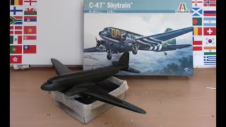 BUILD UPDATE 2 OPERATION MARKET GARDEN 172 ITALERI 127 C47 SKYTRAINDAKOTA [upl. by Aissilem]