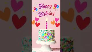 Happy Birthday to you 🎂 birthday song 🥳 happy birthday wishes short video shorts [upl. by Arakal]