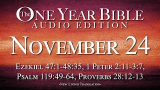 November 24  One Year Bible Audio Edition [upl. by Roban]