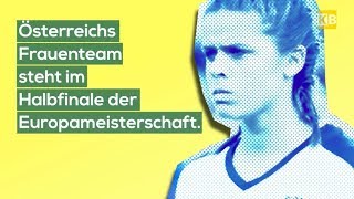 Österreichs Frauenteam im EMHalbfinale  Wir fiebern mit [upl. by Seow]