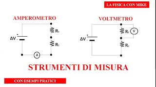 AMPEROMETRO E VOLTMETRO [upl. by Alyehs]