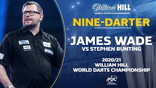 NINEDARTER James Wade strikes perfection at the World Darts Championship [upl. by Searle]