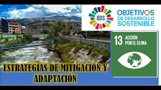 ESTRATEGIAS DE MITIGACIÓN Y ADAPTACIÓN  ODS 13 ACCIÓN POR EL CLIMA [upl. by Fenner805]