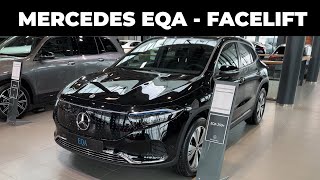 ⚡️2024 Mercedes EQA Facelift  Features amp Functions Review [upl. by Nanreit222]