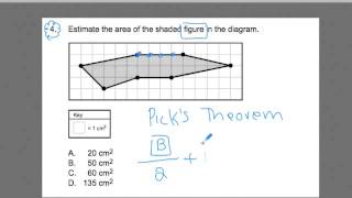 FTCE MATH 4  Picks Theorem  GOHmathcom [upl. by Novaat423]