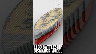 LEGO Battleship Bismarck Timelapse lego timelapse battleship legoship [upl. by Eiresed533]