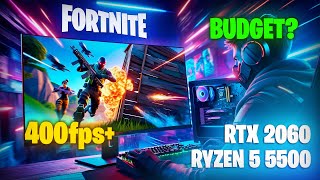 Ryzen 5 5500 x RTX 2060  Fortnite Chapter 5  BEST BUDGET COMBO [upl. by Ferretti645]