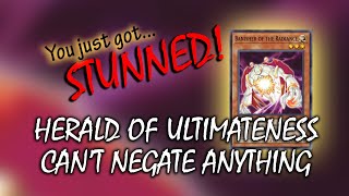 When Herald of Ultimateness Cant Negate Anything  YuGiOh Master Duel [upl. by Nolos]