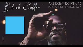 Black Coffee  Music is King 2019 Appreciation Mix [upl. by Barbey]