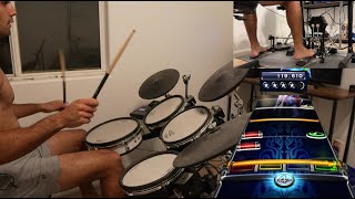 Lights by Adept Rockband 3 Expert Pro Drums Playthrough [upl. by Martin]