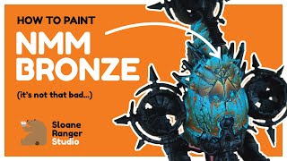 How to paint NMM bronze  Blight Drone tutorial pt2  Sloane Ranger Studio [upl. by Yajet]