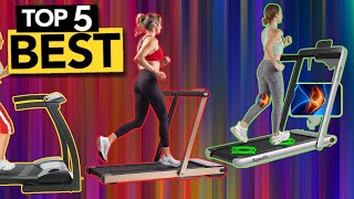 TOP 5 Best Folding Treadmill for small spaces  2024 Buyers Guide [upl. by Jerome574]