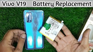 Vivo V19 Battery Replacement [upl. by Gnagflow]