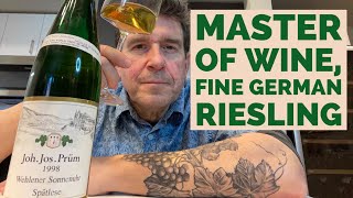 Master of Wine Discusses GERMAN RIESLING [upl. by Damahom211]