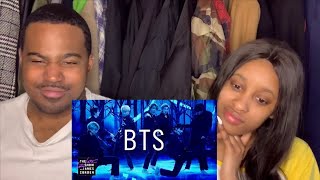 BTS Black Swan Live On The Late Late Show with James Corden Reaction [upl. by Enyluqcaj]