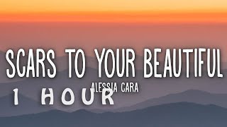 1 HOUR 🕐  Alessia Cara  Scars To Your Beautiful Lyrics [upl. by Teryn]