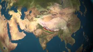 Globe animation with Map of Nepal [upl. by Varuag]