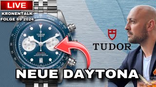 The new Daytona by Tudor Die neue Tudor Black Bay Chrono Blue  English German Stream [upl. by Cosimo103]