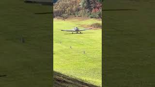 Zenith CH601XLB  CH650 steep approach and grass field landing [upl. by Artkele]