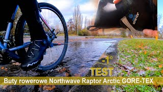 buty rowerowe Northwave Raptor Arctic GORETEX Test [upl. by Hershell]