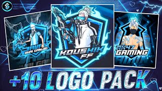 🔷 TOP 10  FREE FIRE MASCOT LOGO PACK ☠️ TOP 10 GAMING MASCOT LOGO PACK 🥶 ‎SHADOWFX [upl. by Toomin593]