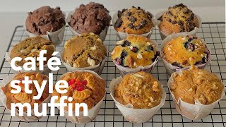 How To Make Fluffy and Soft Muffins  One Muffin Batter with Many Flavours  Sundae Bakes [upl. by Bonita851]