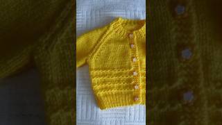 Very attractive hand knitting baby sweater design [upl. by Sabba]