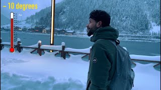 Most Epic Snow in Uzungol 2022 with 4K Drone Relaxing Snowfall Video [upl. by Peugia]