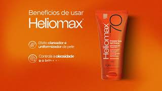 Heliomax  Protetor Solar Facial Com Cor  Alta Proteção com Cobertura de Maquiagem [upl. by Ennyletak]